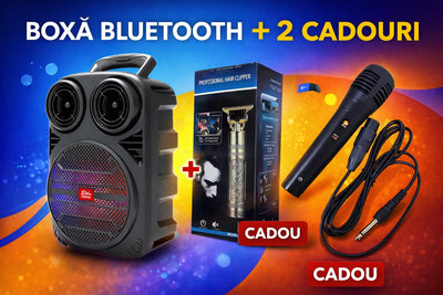 Boxa ZQS 6162 bluetooth+ CADOU MAȘINA DE TUNS