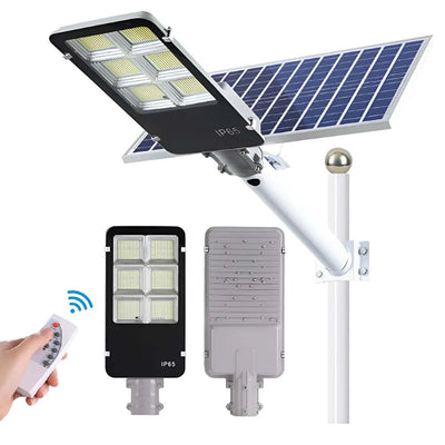 Lampa Solara cu Panou Solar si Brat Sustinere 400W